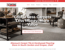 Tablet Screenshot of costulesscarpet.com